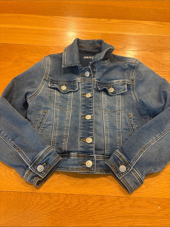 Cat & Jack Other - Cat & Jack Medium Blue Denim Jacket for Kids